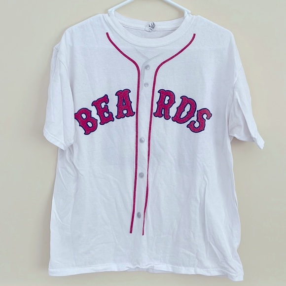 Anvil Other - Boston Red Sox Beards #13 Short Sleeve T-Shirt L